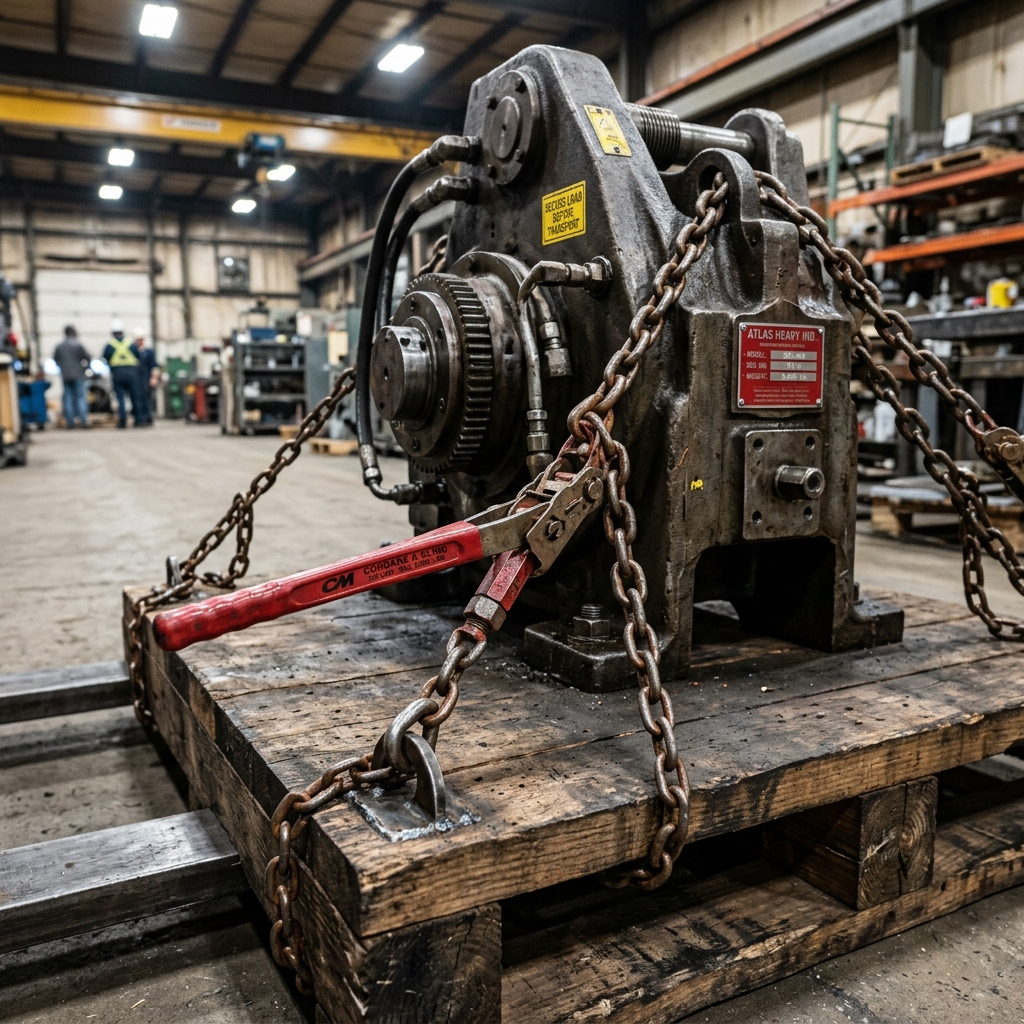 Factory Lathe Machinery Steel Chain Skidding Detail
